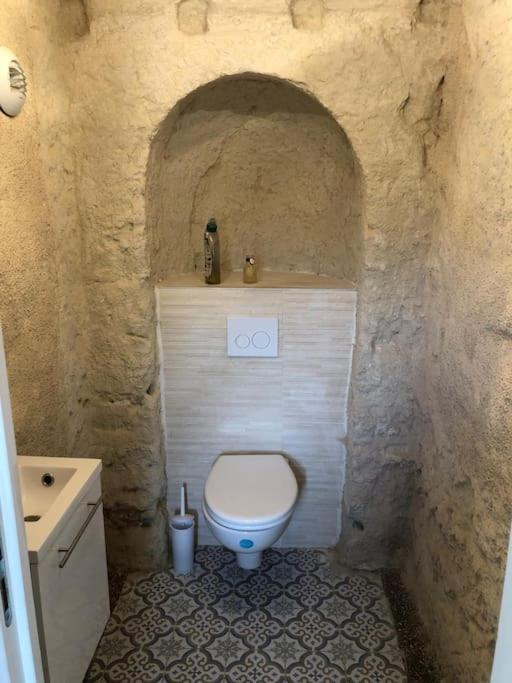 Nuit Insolite Dans Une Troglodyte ! Villa Nazelles-Negron Exterior foto